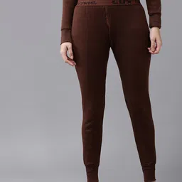 Lux Cottswool Women Pack Of 2 Solid Cotton Thermal Bottoms-picture-16