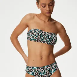 Marks & Spencer Floral Printed Swim Briefs-image-34