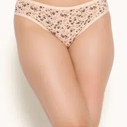 Clovia Women Floral Printed Cotton Hipster Briefs-image-21