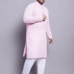 SOJANYA PLUS Embroidered Pure Cotton Kurta with Pyjamas-31