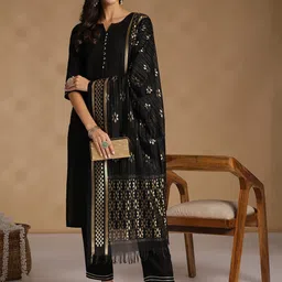 Anouk Regular Kurta with Trousers & With Dupatta-58