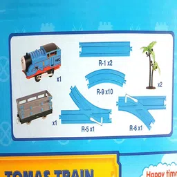 ADKD Kids Thomas Train & Track Set With Changeable Tracks With Sound Toy image 2