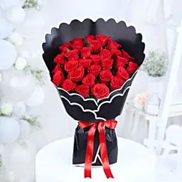 Bloom of Love Red Rose Bouquet-image-41