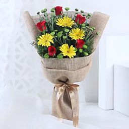 Bright Gerbera Floral Bouquet-image-70
