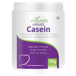 Natures Velvet 100 % Casein Protein,  0.66 lb  Unflavoured -27