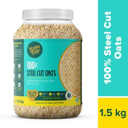 Yogabar 100% Steel Cut Oats,  1.5 kg  Unflavoured -17