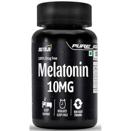 NutriJa Melatonin 10mg,  60 capsules  Unflavoured -100