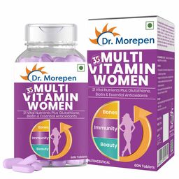 Dr. Morepen Multi Vitamin Women,  60 tablet(s)  Unflavoured -13