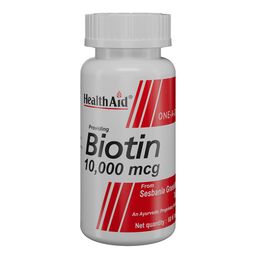 HealthAid Biotin 10000µg,  60 tablet(s)  Unflavoured -5