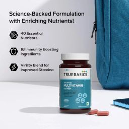 TrueBasics Multivit Men,  90 tablet(s)  Unflavoured  image 4