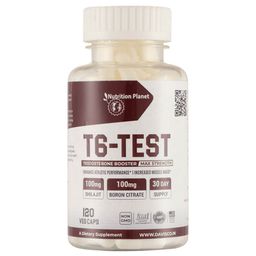 Nutrition Planet T6 Test (Testosterone Booster),  120 capsules  Unlfavoured -13