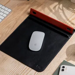 DailyObjects Red & Black Trigono Mouse Pad-54