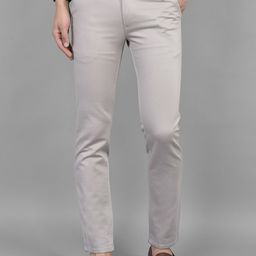 Canary London Men Smart Slim Fit Wrinkle Free Chinos Trousers-image-31