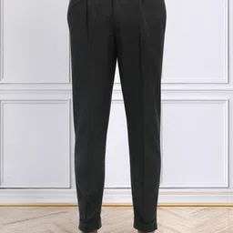 KLOTTHE Slim Fit Cotton Formal Trouser-image-117
