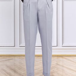 KLOTTHE Slim Fit Cotton Formal Trouser-image-101