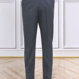 KLOTTHE Slim Fit Cotton Pleated Formal Trouser-image-52