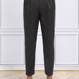 KLOTTHE Slim Fit Cotton Formal Trouser-image-46