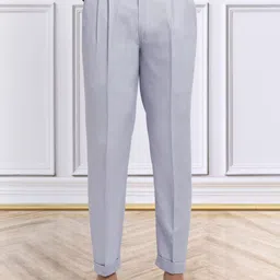 KLOTTHE Men Mid-Rise Slim Fit Formal Trouser-image-59