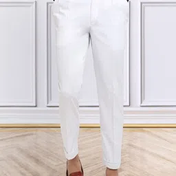 KLOTTHE Slim Fit Cotton Formal Trouser-image-69