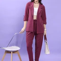 KETCH Notched Lapel Collar Blazer with Trouser-picture-44