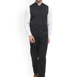 REFULGENT Bandhgala Two-Piece Party Suit-image-28