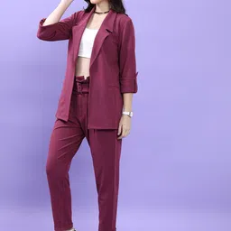 KETCH Notched Lapel Collar Blazer with Trouser image 2