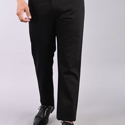 FUBAR Men Slim Fit Easy Wash Formal Trousers-picture-8