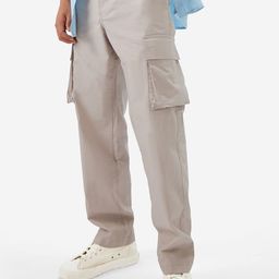 The Souled Store Straight Fit Cargos Trouser-image-12
