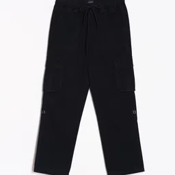 Allen Solly Junior Boys Regular Fit Mid-Rise Cargos Trousers-image-54