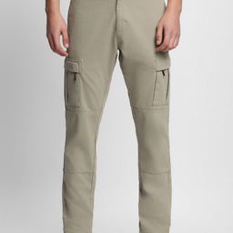Dennis Lingo Men Mid-Rise Slim Fit Wrinkle Free Cargos-picture-25