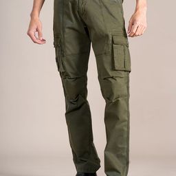 Cantabil Men Cargos Trousers-image-52