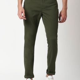 Thomas Scott Men Smart Slim Fit Easy Wash Chinos Trousers-image-90