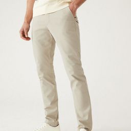 Marks & Spencer Men Mid-Rise Chinos Trousers-41