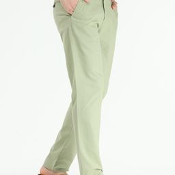 Tailoraedge Men Tailored Slim Fit Cotton Chinos-image-42