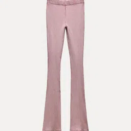 LULU & SKY Women Flared High-Rise Chinos Trousers-picture-39