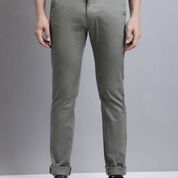 Cantabil Cotton Comfort Chinos Trousers-picture-3
