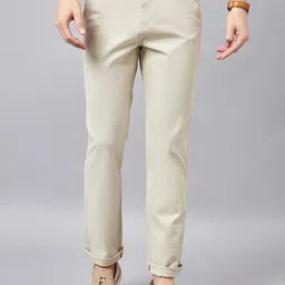STUDIO NEXX Men Relaxed Mid Rise Cotton Chinos-image-59