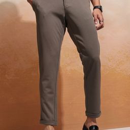 HIGHLANDER Men Slim Fit Chinos Trousers-picture-32