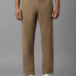 Louis Philippe Sport Men Tapered Fit Mid-Rise Cotton Chinos Trousers-picture-58