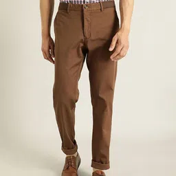 Indian Terrain Men Brooklyn Slim Fit Regular Trouser-image-70
