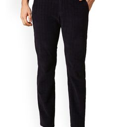 Allen Solly Men Slim Fit Checked Chinos Trouser-image-40