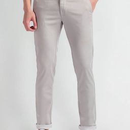 Arrow Sport Men Mid-Rise Slim Fit Dobby Chinos Trousers-picture-16