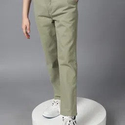 One Friday Boys Pure Cotton Regular Fit Mid-Rise With Pockets Chinos-image-80