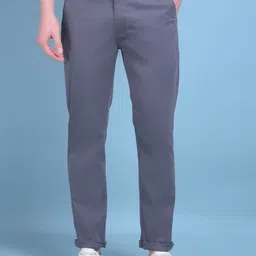 Crimsoune Club Men Smart Slim Fit Regular Trousers-image-42