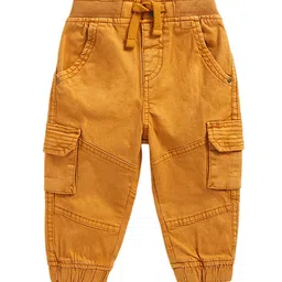 mothercare Boys Mid-Rise Pure Cotton Chinos Trousers-image-15
