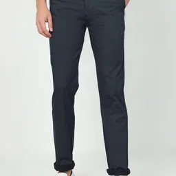 CP BRO Men Classic Slim Fit Mid-Rise Cotton Trouser-image-67