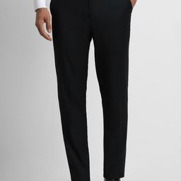 Peter England Elite Men Slim Fit Formal Trousers-picture-42
