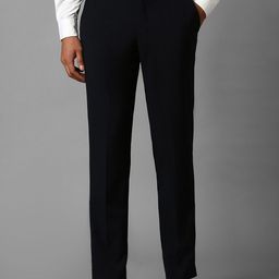 Luxure by Louis Philippe Men Slim Fit Trousers-picture-8