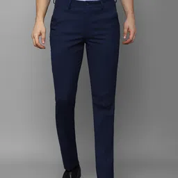 Louis Philippe Men Slim Fit Trousers-14