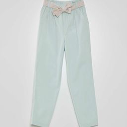KIABI Girls Cotton Mid-Rise Trousers-image-96